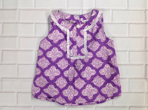 Carters PURPLE & WHITE Top