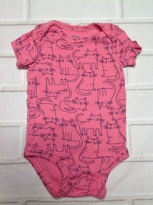 Carters Pink & Blue Onesie