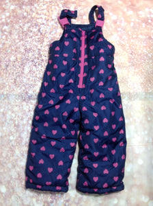 Carters Pink & Blue Snowpants