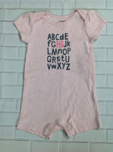 Carters Pink & Gray One Piece