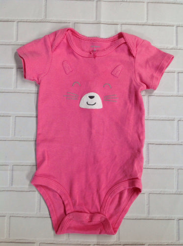 Carters Pink & Gray Onesie