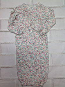 Carters Pink & Green Gown