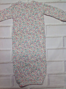 Carters Pink & Green Gown