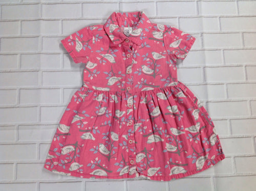 Carters Pink & White Dress