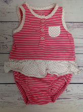Carters Pink & White One Piece