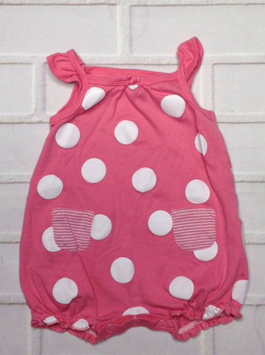 Carters Pink & White One Piece