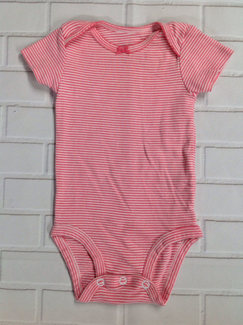 Carters Pink & White Onesie