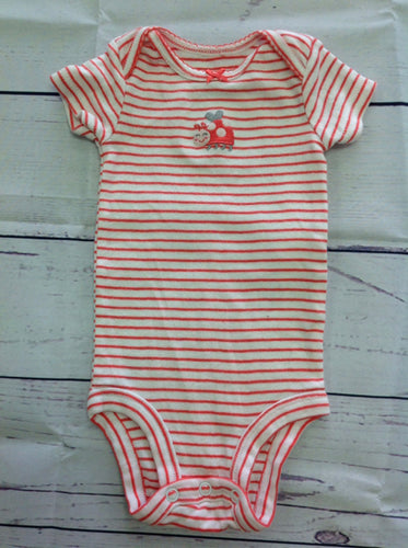 Carters Pink & White Onesie