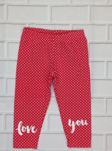 Carters Pink & White Pants