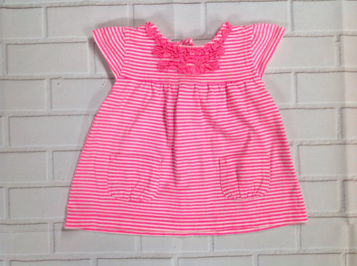 Carters Pink & White Top