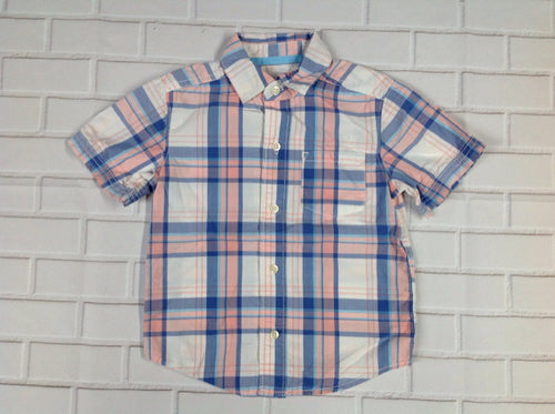 Carters Pink & White Top