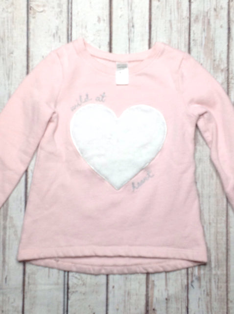 Carters Pink & White Top