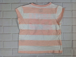 Carters Pink & White Top