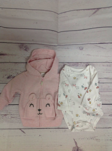 Carters Pink 2 PC Outfit
