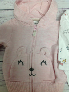 Carters Pink 2 PC Outfit