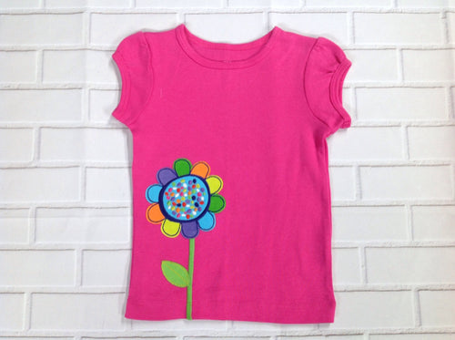 Carters Pink Flower Top