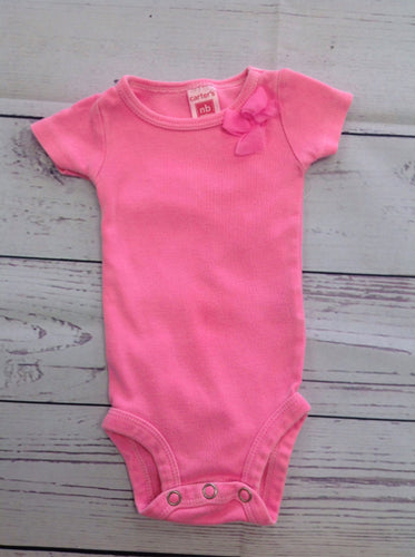 Carters Pink Onesie