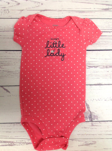 Carters Pink Onesie