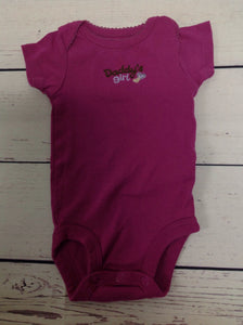 Carters Purple Print Onesie