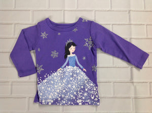 Carters Purple Print Top