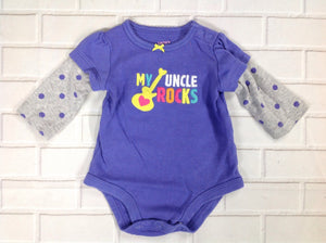 Carters Purple Print Top