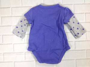 Carters Purple Print Top