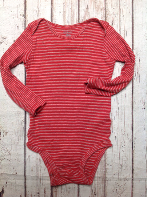 Carters RED & GRAY Onesie