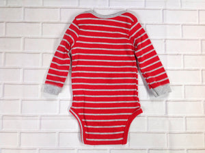 Carters RED & GRAY Top