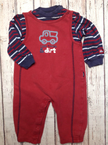 Carters Red & Blue One Piece