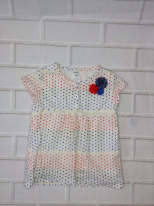 Carters Red & Blue Top