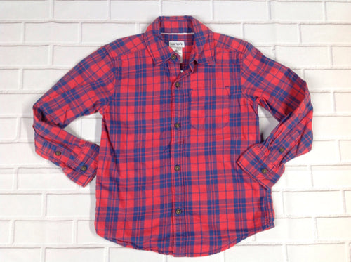 Carters Red & Blue Top