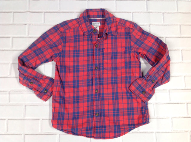 Carters Red & Blue Top