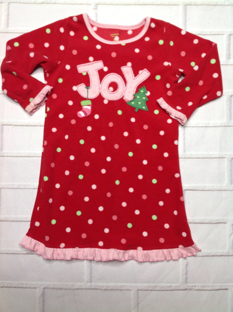Carters Red & Pink Christmas Sleepwear