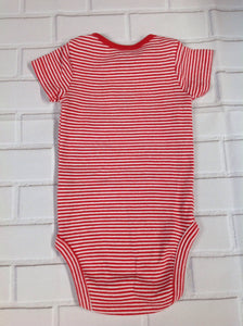 Carters Red & White Onesie
