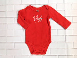Carters Red & White Top