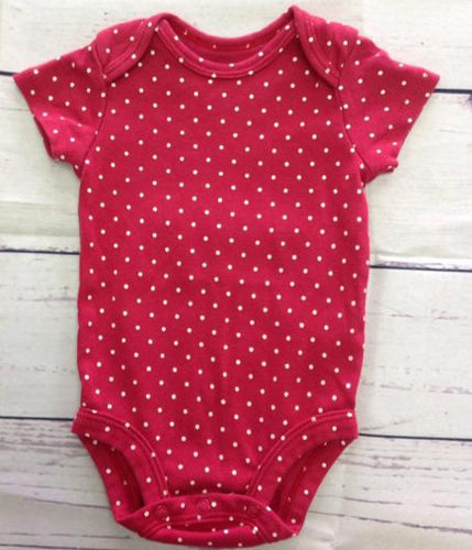 Carters Red & White Top
