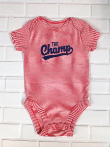 Carters Red & White Top