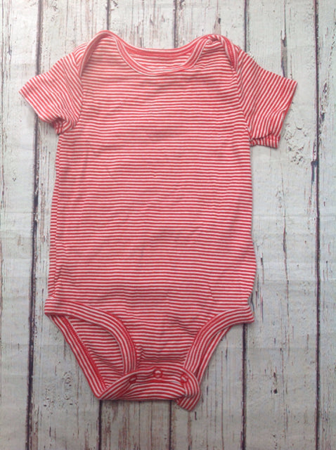 Carters Red & White Top