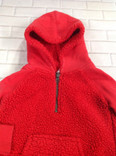 Carters Red Fuzzy Top
