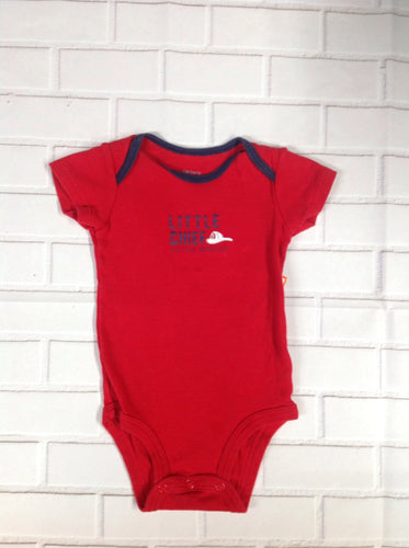 Carters Red Onesie