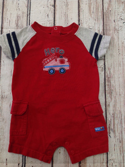 Carters Red Print One Piece