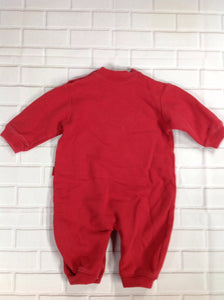 Carters Red Print One Piece