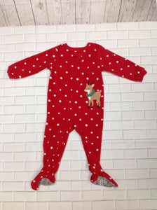 Carters Red Print Sleepwear