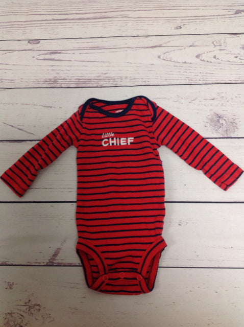 Carters Red Print Top
