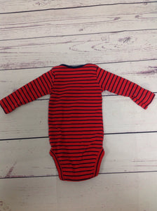 Carters Red Print Top