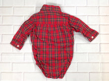 Carters Red Print Top