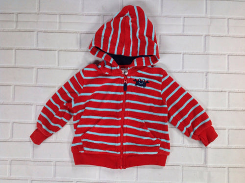 Carters Red Print Top