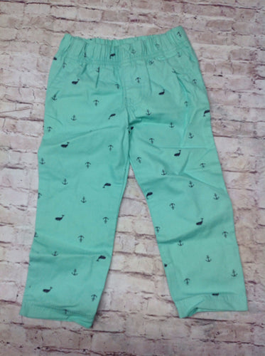 Carters SEAFOAM GREEN & BLUE Pants
