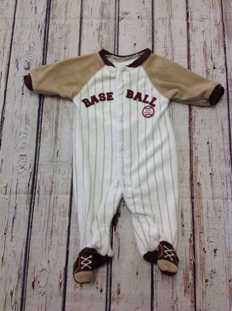 Carters TAN & WHITE One Piece