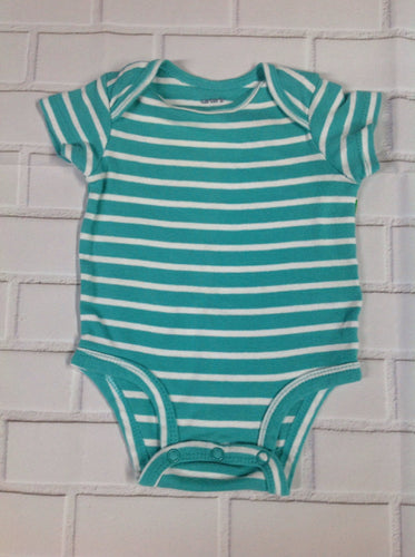 Carters TEAL & WHITE Onesie